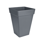 loft urban eckig hoch 30cm anthrazit